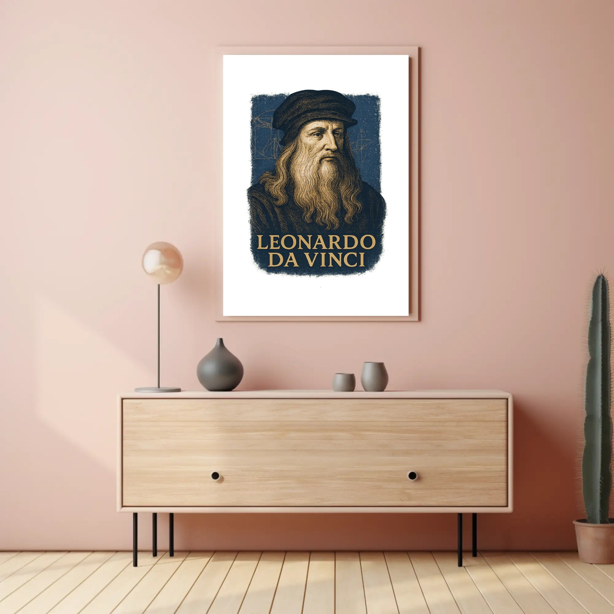 Leonardo da Vinci Poster PosterGoat