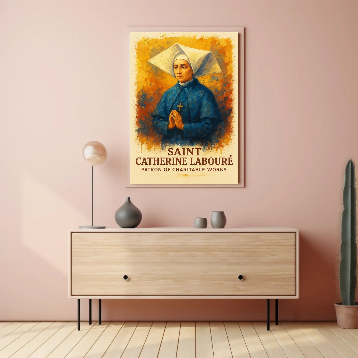 Saint Catherine Labouré Art Divine Cultural or Heritage Poster