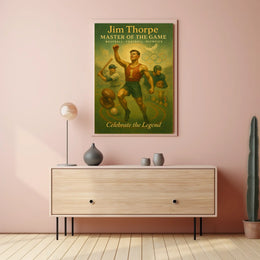Master of the Game Jim Thorpe Poster