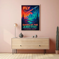 Gates of the Arctic Adventure National Park Poster