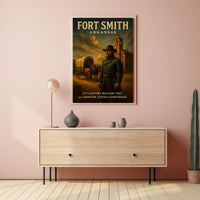Fort Smith 19Th-Century Military Post Poster