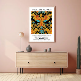 William Morris Cotton Prints Exhibition Poster