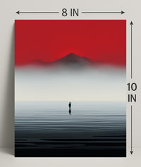 Solitude At Dusk Poster