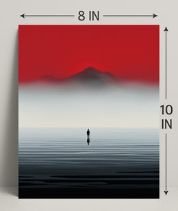 Solitude At Dusk Poster