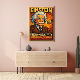 Theory Of Relativity Einstein Poster