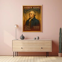 Andrew Adams Architect of Independence Poster