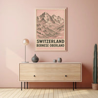 Vibrant Chaos: Abstract Artistry Meets Unrestrained Imagination Poster