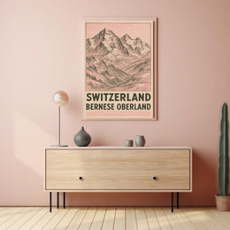 Vibrant Chaos: Abstract Artistry Meets Unrestrained Imagination Poster