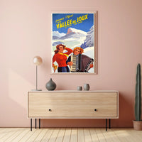 Winter In Vallée De Joux Poster