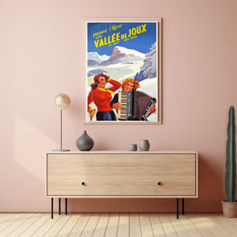 Winter In Vallée De Joux Poster