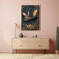 Whimsical Witch's Hat Magic Artistic Poster