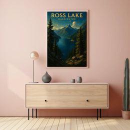 Ross Lake, Washington Poster