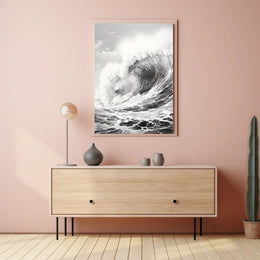 The Power Of The Ocean Poster
