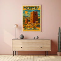 Hovenweep Ancient Stone Towers Poster