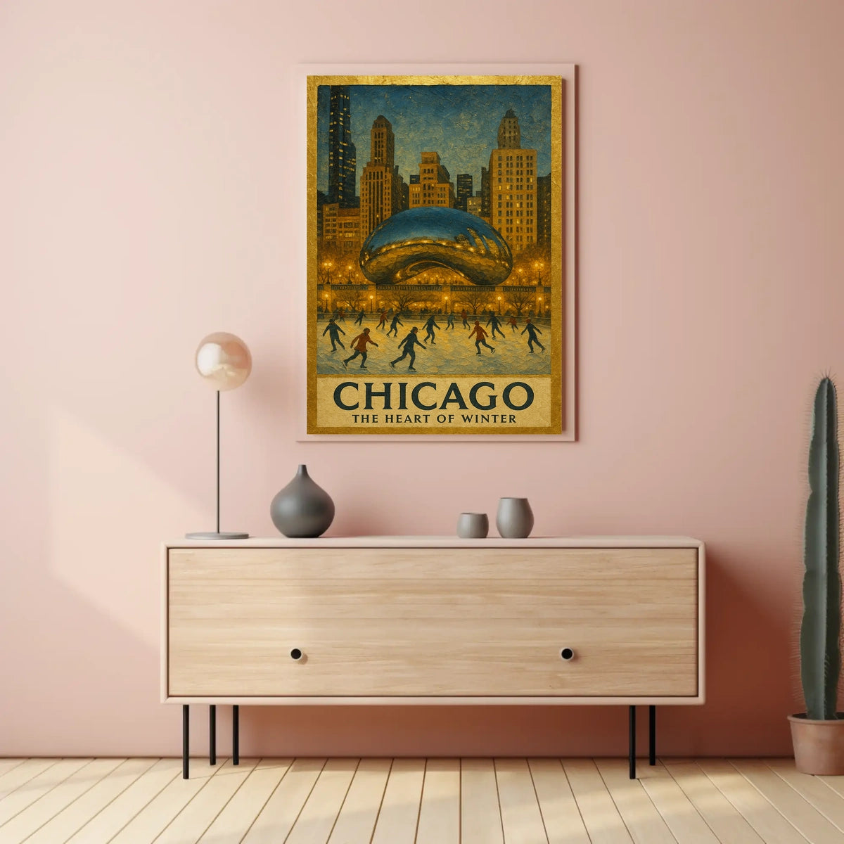 Chicago The Heart Of Winter Poster
