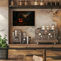 Halloween Night Gothic City Night Collector Poster