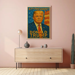 Donald Trump Vision of Triumph Poster