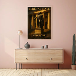 George Washington First President Poster