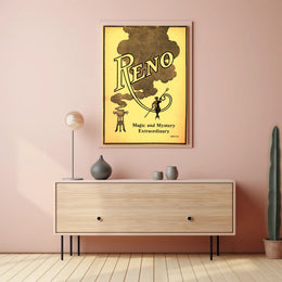 Magic and Mystery Vintage Artistic Cultural Heritage Poster
