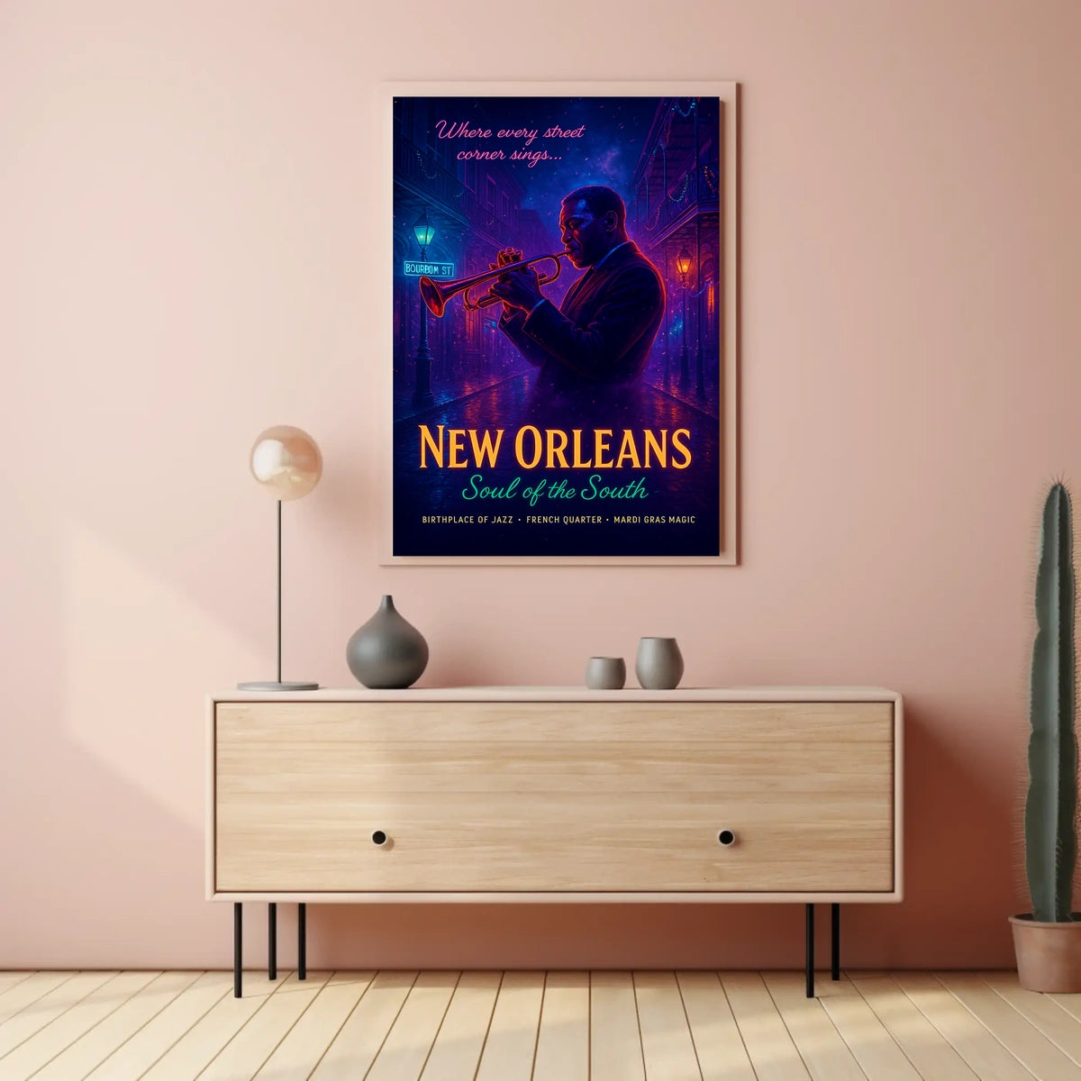 New Orleans Soul of the South Poster