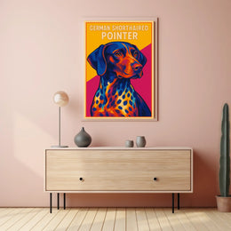 German Shorthaired Pointer Poster