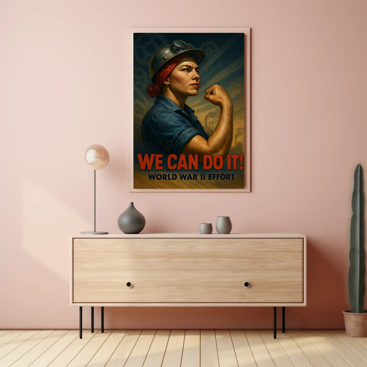 We Can Do It World War II Effort Poster