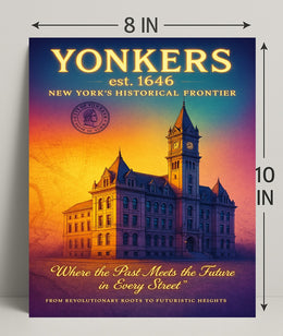 Yonkers New Yorks Historical Frontier Poster PosterGoat