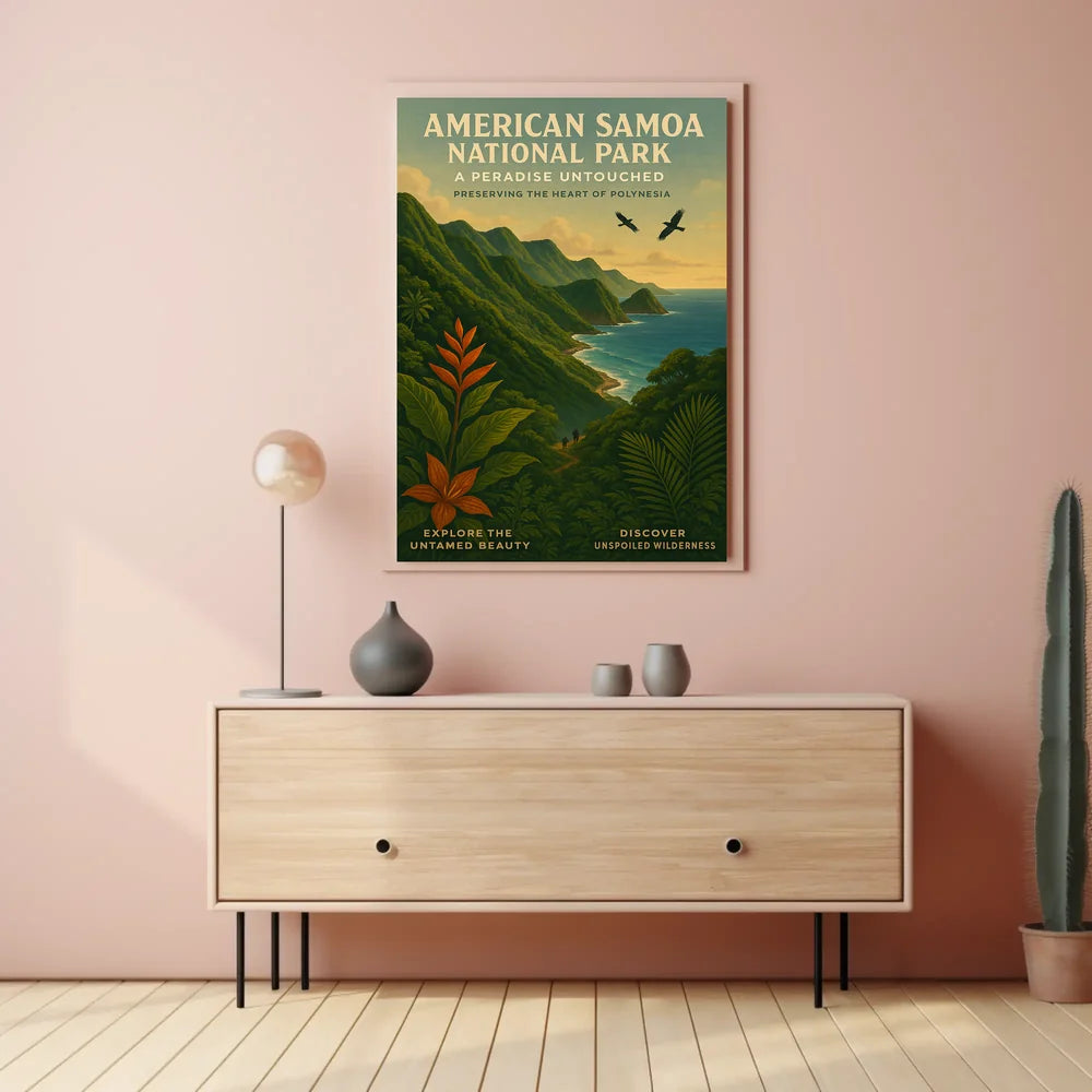 Preserving the Heart of Polynesia Travel Poster