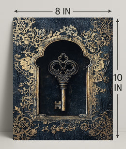 The Ornate Key Poster