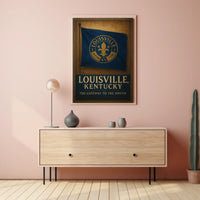 Louisville Kentucky Gateway Cityscape Photography Poster