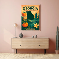 Experience Georgia Southern Charm Poster