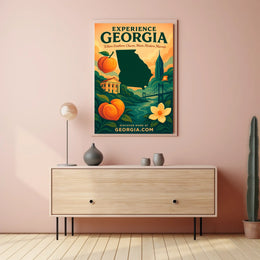 Experience Georgia Southern Charm Poster