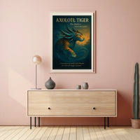 Axolotl Tiger The Myth of Land and Water Poster