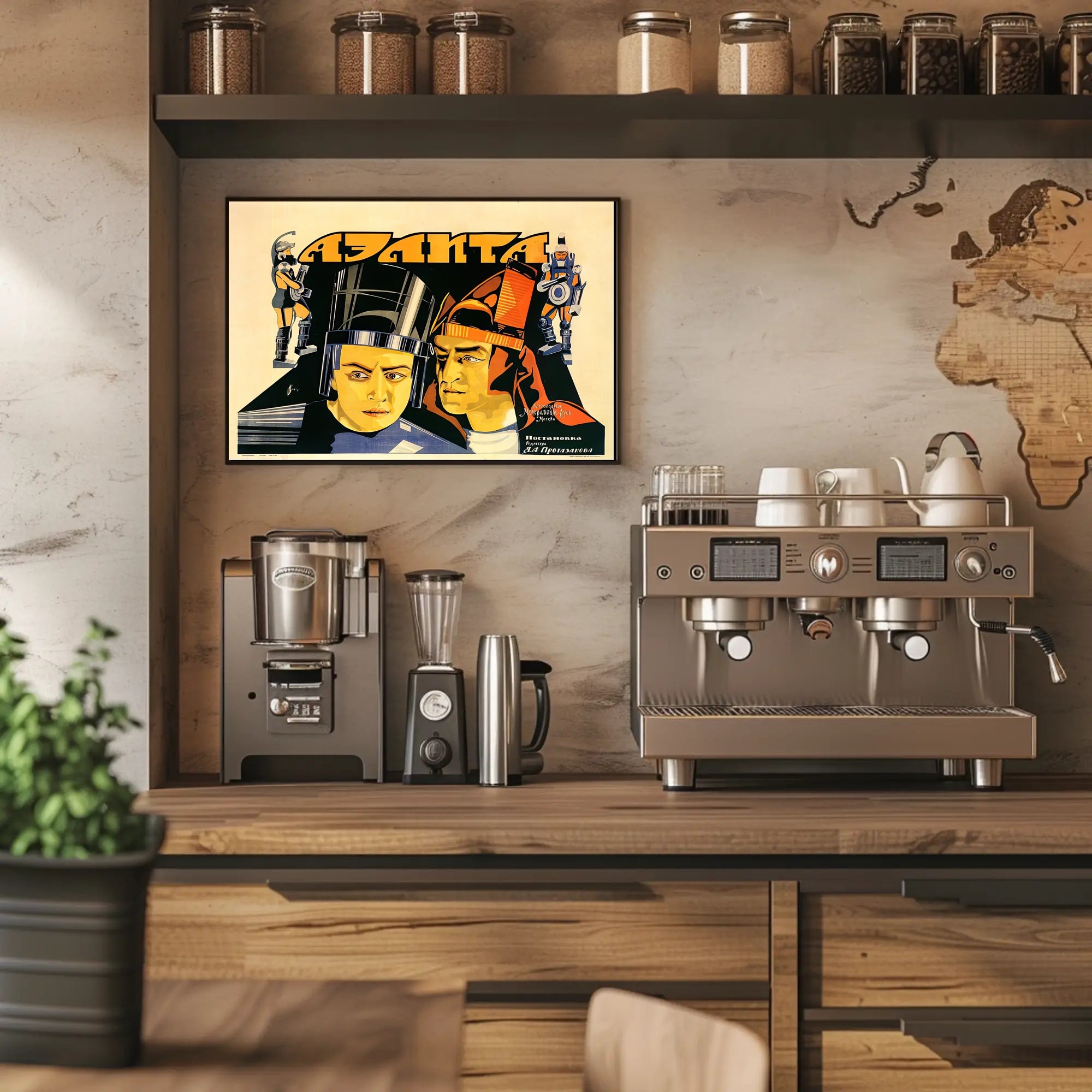 Aelita Queen of Mars Poster