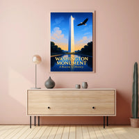 Washington Monument A Beacon of History Poster