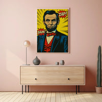Comic Style President Poster