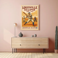 Louisville Eclipse Baseball Poster PosterGoat