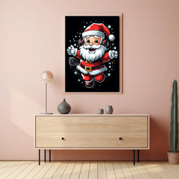 Festive Santa Celebration Poster