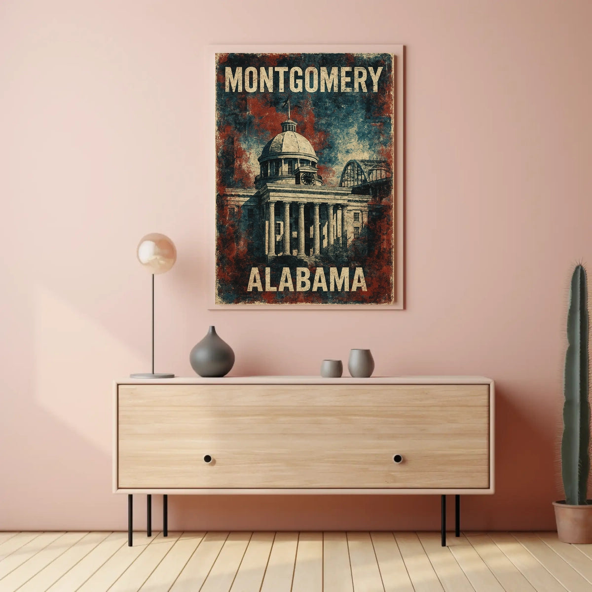 Montgomery, Alabama Poster