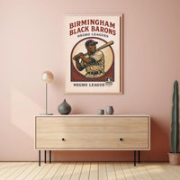 Birmingham Black Barons Negro Leagues Poster PosterGoat