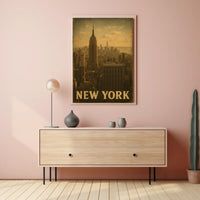 New York City Skyline Poster