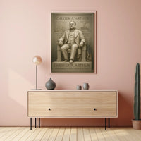 Chester A. Arthur Presidency Overview Poster
