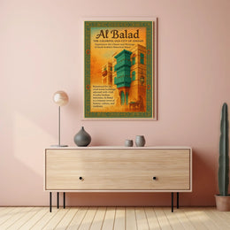 Al Balad The Colorful Old City Of Poster