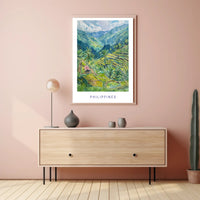 Scenic Terraces of the Philippines Poster PosterGoat