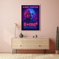 Albert Einstein Theory Of Relativity Poster