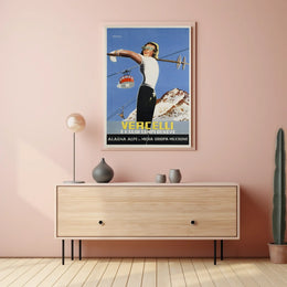 Vercelli Ski Resorts Poster