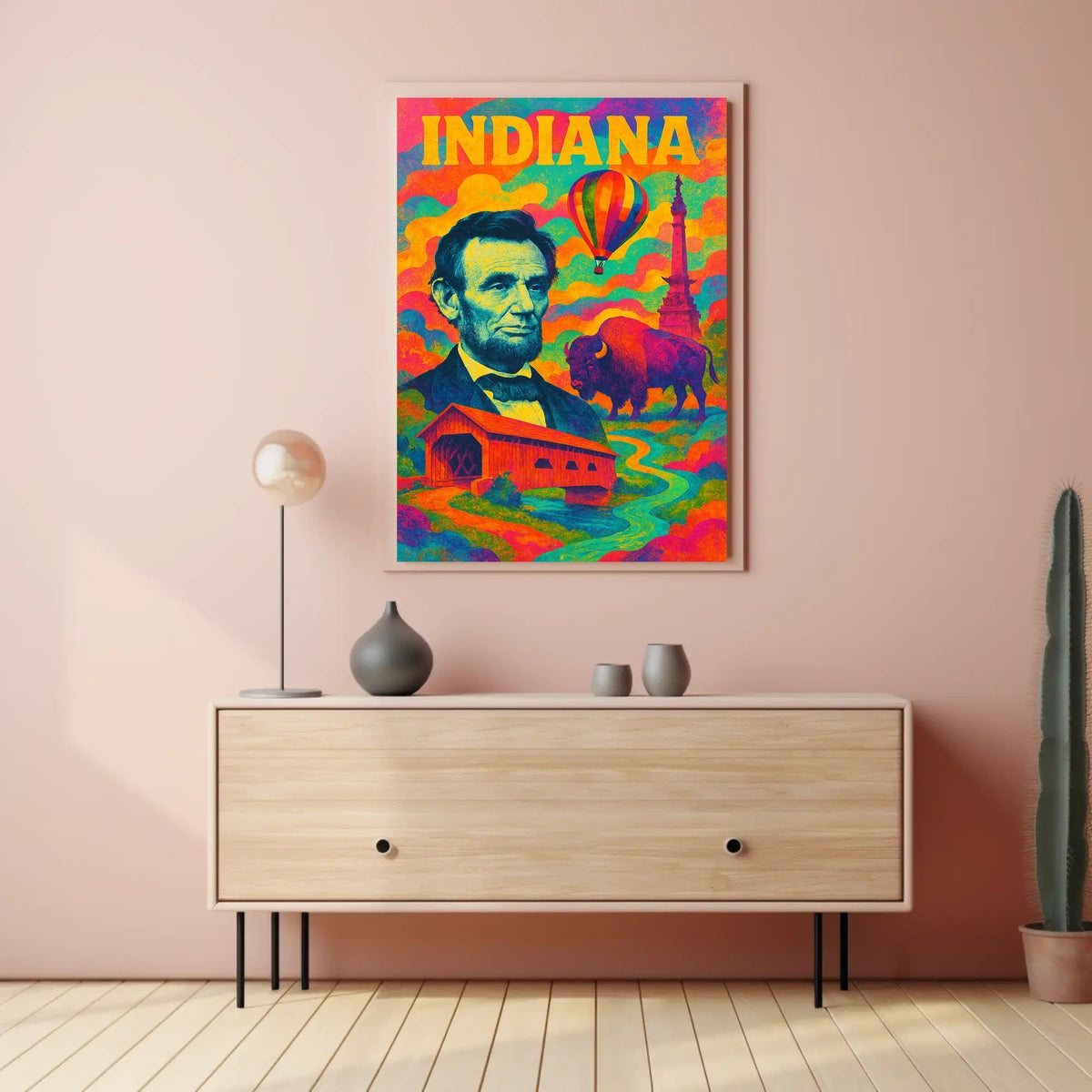 Indiana Vibes Poster