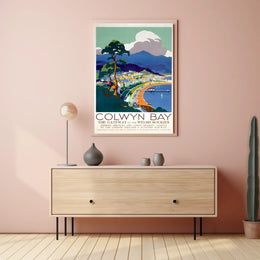 Colwyn Bay Gateway To The Welsh Poster