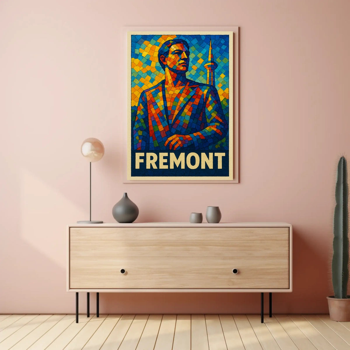 Fremont Mosaic Poster