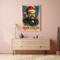 Grover Cleveland 24th President of the United States Christmas SeriesPoster